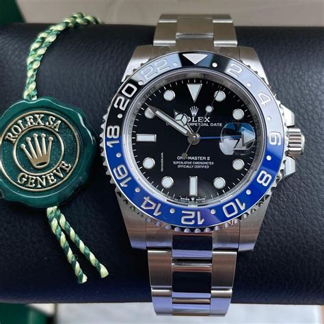 rolex batman production years|Rolex Batman cost.